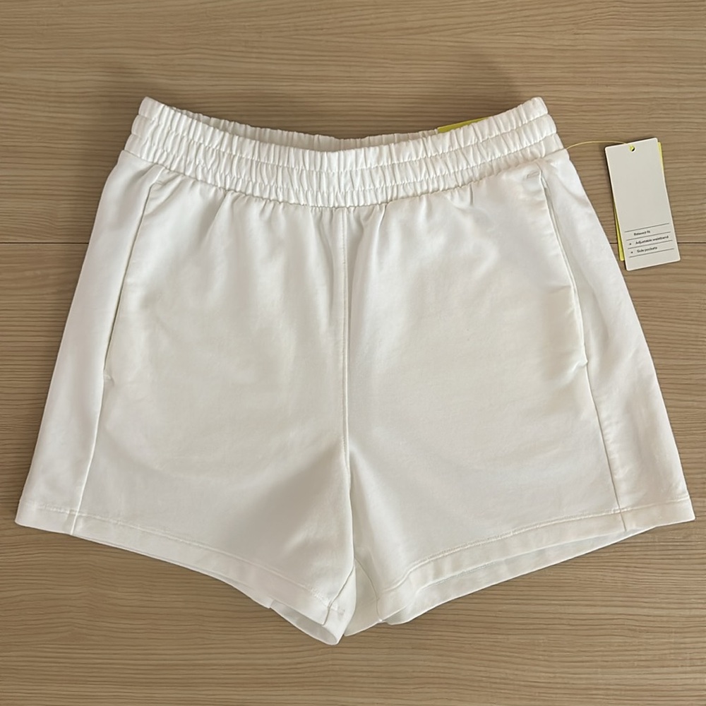 All In Motion White Shorts XS